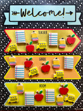 Load image into Gallery viewer, Back to School mini sugar cookies - two dozen (24)