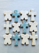 Load image into Gallery viewer, Christening/Baby dedication sugar cookies - one dozen