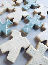 Load image into Gallery viewer, Christening/Baby dedication sugar cookies - one dozen