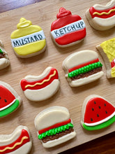 Load image into Gallery viewer, Backyard cookout cookies (small) - one and a half dozen (18)