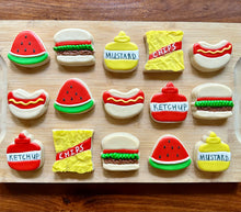 Load image into Gallery viewer, Backyard cookout cookies (small) - one and a half dozen (18)
