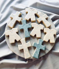 Load image into Gallery viewer, Christening/Baby dedication sugar cookies - one dozen