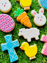 Load image into Gallery viewer, Easter sugar cookies - one dozen