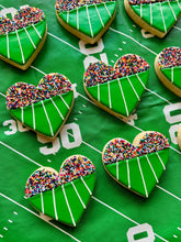 Load image into Gallery viewer, Fotoball heart sugar cookies - one dozen
