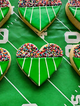 Load image into Gallery viewer, Fotoball heart sugar cookies - one dozen