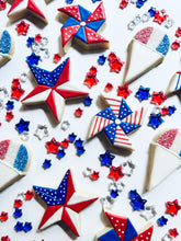 Load image into Gallery viewer, Memorial Day/Fourth of July sugar cookie mix - one dozen