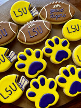 Load image into Gallery viewer, LSU sugar cookies (mix) - one dozen