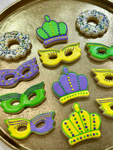 Load image into Gallery viewer, Mardi Gras sugar cookie mix - one dozen