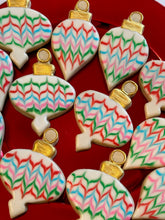 Load image into Gallery viewer, Christmas ornament sugar cookies - one dozen