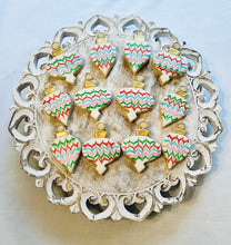 Load image into Gallery viewer, Christmas ornament sugar cookies - one dozen