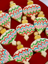 Load image into Gallery viewer, Christmas ornament sugar cookies - one dozen