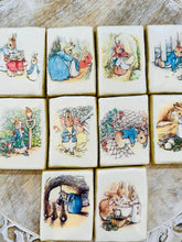 Load image into Gallery viewer, Peter Rabbit sugar cookies - one dozen