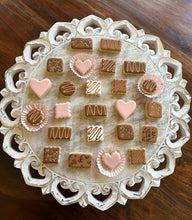Load image into Gallery viewer, Box of chocolates mini sugar cookies - two dozen