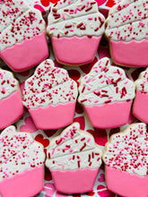 Load image into Gallery viewer, Cupcake sugar cookies - one dozen