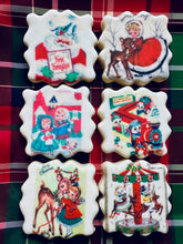 Load image into Gallery viewer, Vintage Christmas sugar cookies - one dozen