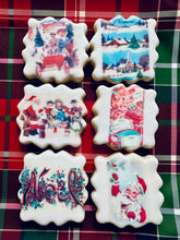 Load image into Gallery viewer, Vintage Christmas sugar cookies - one dozen