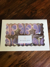 Load image into Gallery viewer, Butterfly sugar cookies (pastel) - one dozen