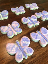 Load image into Gallery viewer, Butterfly sugar cookies (pastel) - one dozen