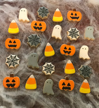 Load image into Gallery viewer, Halloween sugar cookies (mini) - two dozen