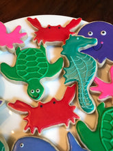 Load image into Gallery viewer, Under the Sea sugar cookies - one dozen