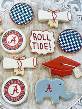 Load image into Gallery viewer, Custom graduation sugar cookies - one dozen

