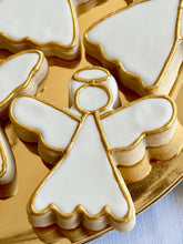 Load image into Gallery viewer, Christmas Angel sugar cookies - one dozen
