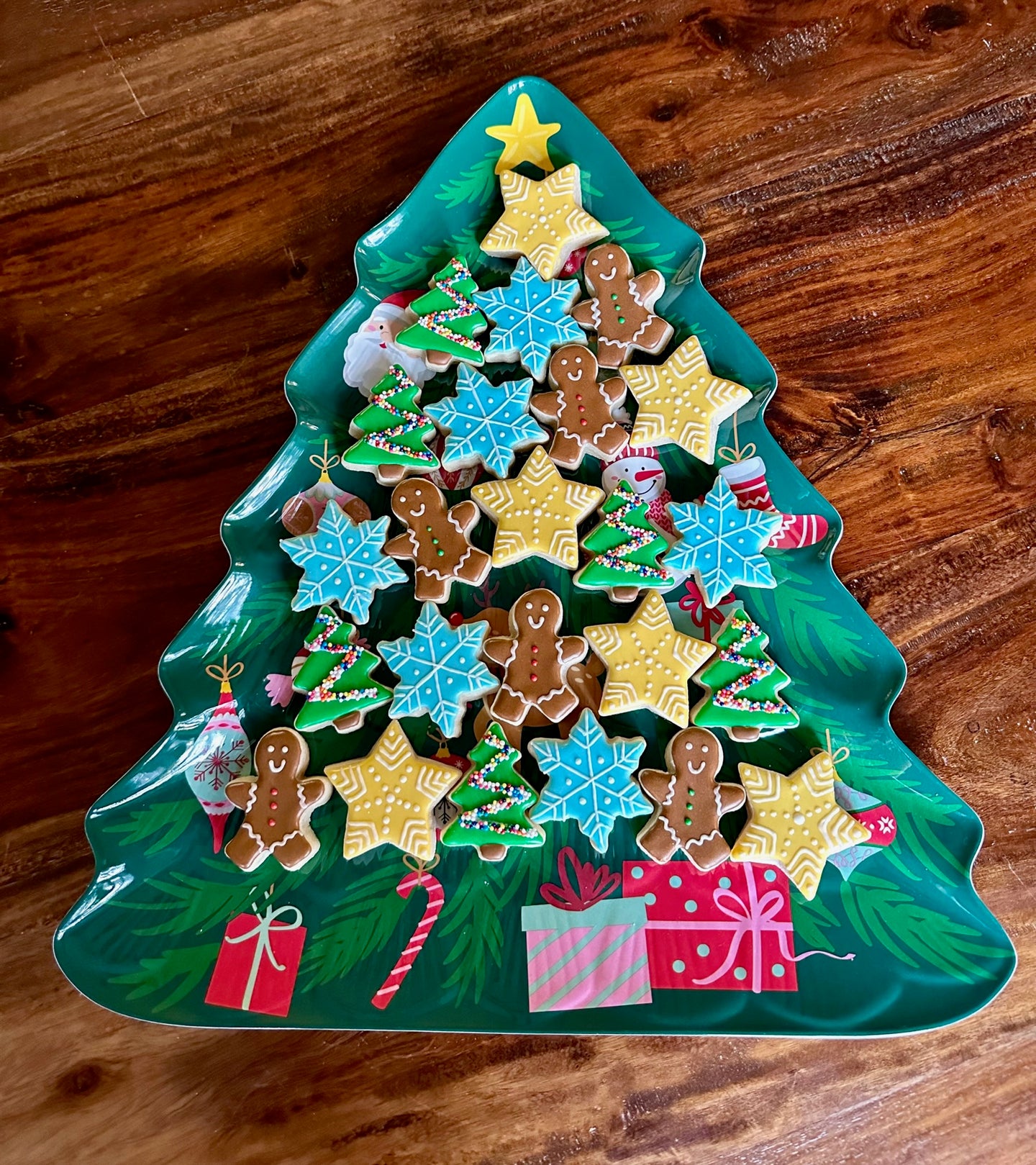 Christmas mini sugar cookies - two dozen – Bo's Bake Shop