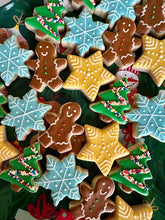 Load image into Gallery viewer, Christmas mini sugar cookies - two dozen
