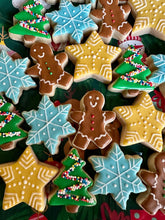 Load image into Gallery viewer, Christmas mini sugar cookies - two dozen
