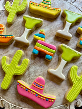 Load image into Gallery viewer, Cinco de Mayo sugar cookies - one dozen
