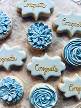 Load image into Gallery viewer, Customized sugar cookies - birthdays, special events, or company logos - one dozen
