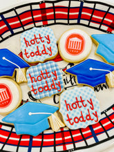 Load image into Gallery viewer, Custom graduation sugar cookies - one dozen
