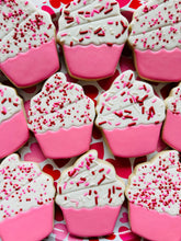 Load image into Gallery viewer, Cupcake sugar cookies - one dozen
