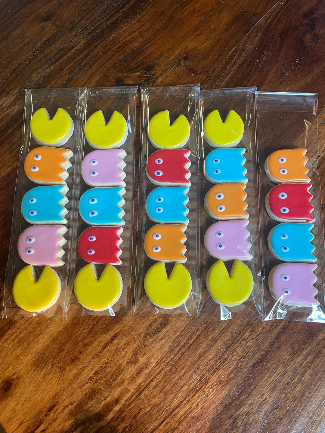 Pac-Man sugar cookies (mini) - two dozen (24) – Bo's Bake Shop