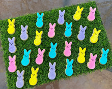 Load image into Gallery viewer, Peeps sugar cookies (mini) - two dozen
